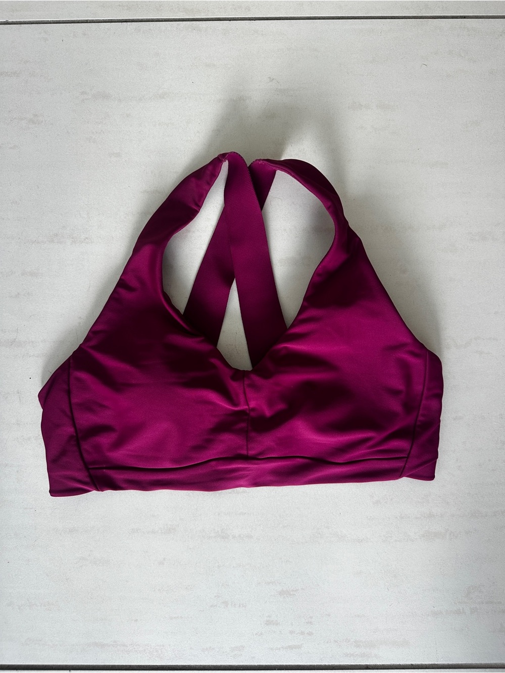 Athleta Sports Bra - Berry